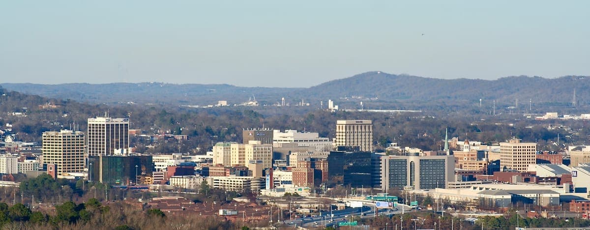 Chattanooga skyline and cityscape