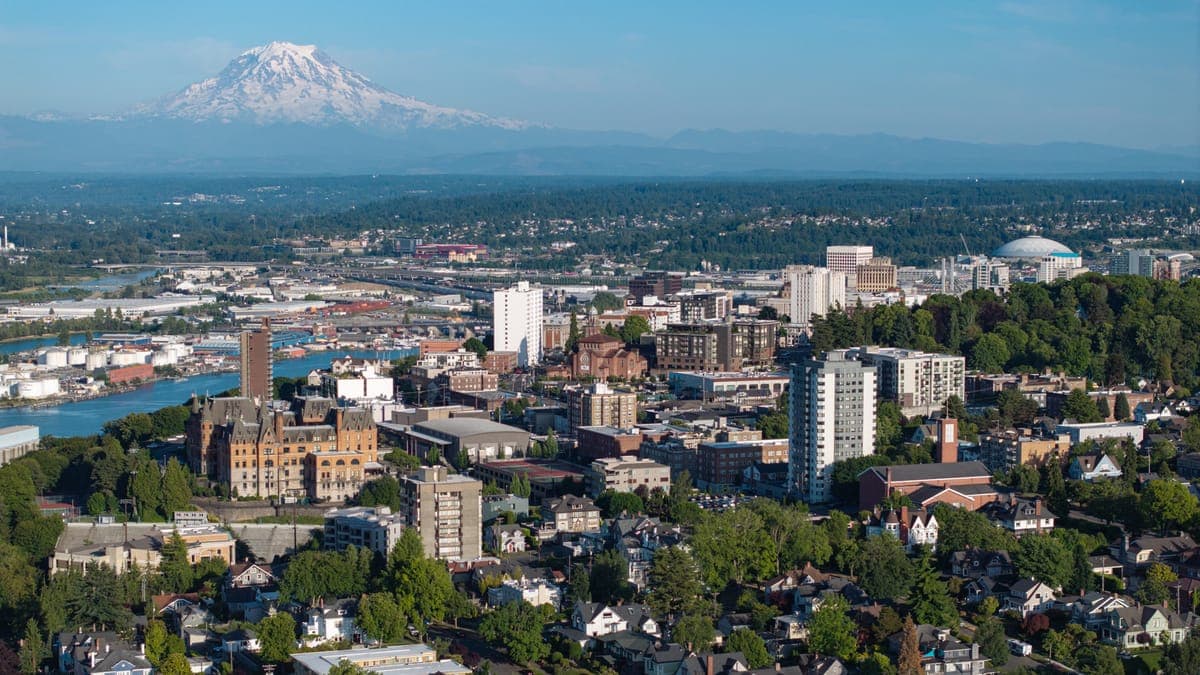 Tacoma skyline and cityscape