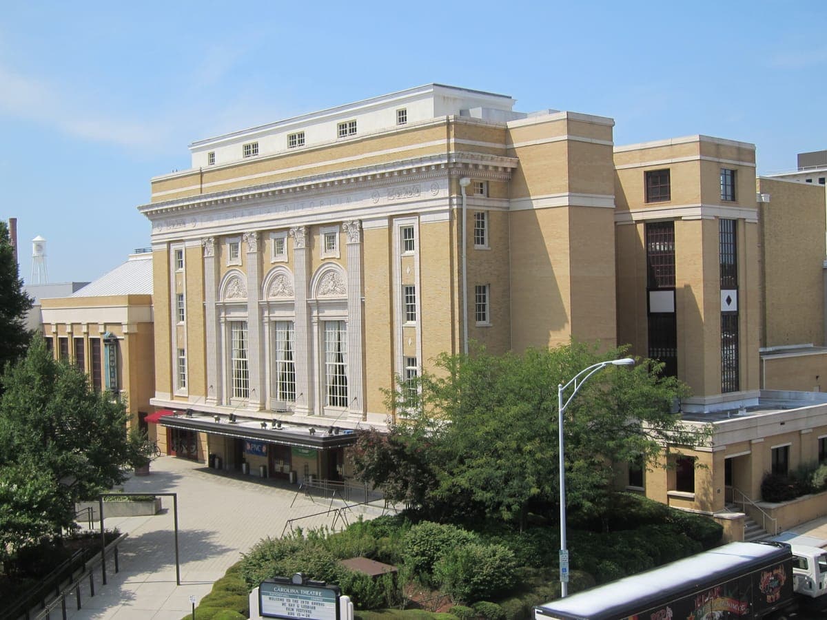 Durham skyline and cityscape